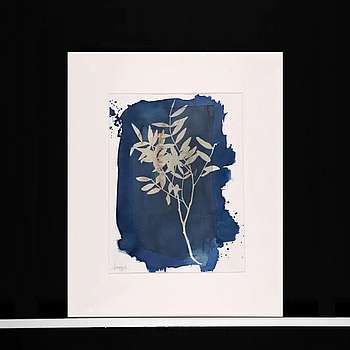 Florales Motiv, SunPrint von Luiza Brack