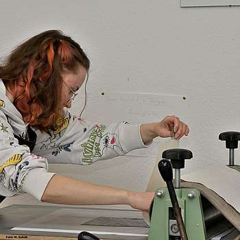 Druckgrafik als Unterrichtsfach in der Ausbildung