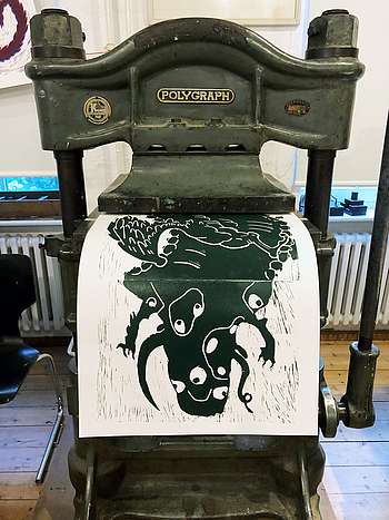 Aus der Drachenwerkstatt, Foto: M. Zegrer