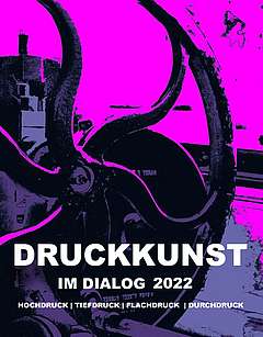 Katalog - Cover Druckkunst im Dialog 2022 