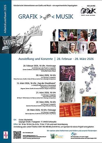 Plakat mit Veranstaltungen © D. Zehnel