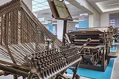Historische Maschinen in der Museumsdruckerei